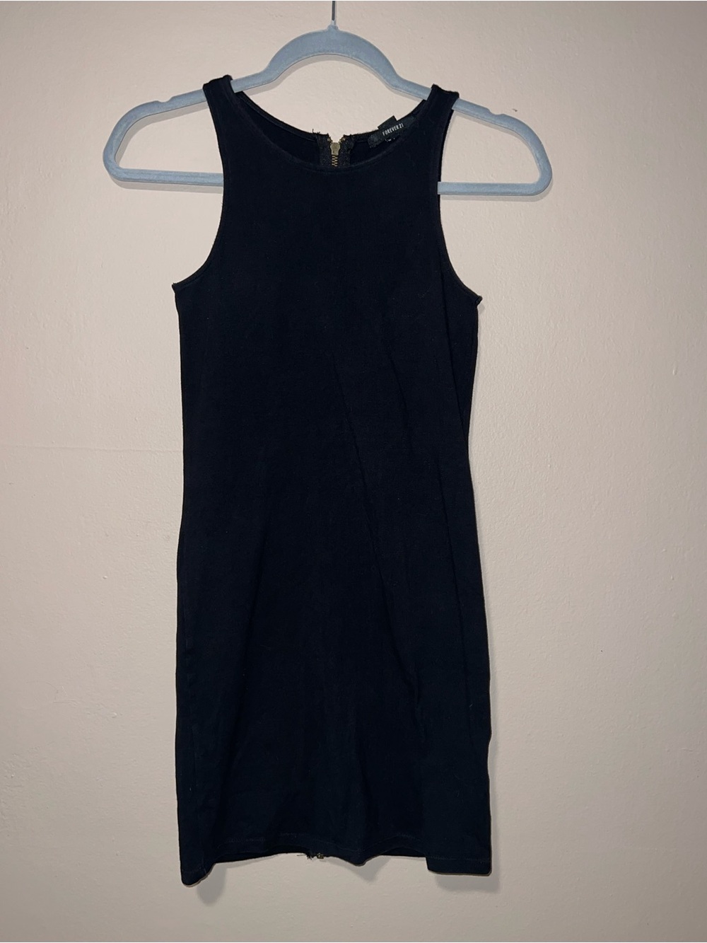 Forever 21 Black Sleeveless Mini Dress